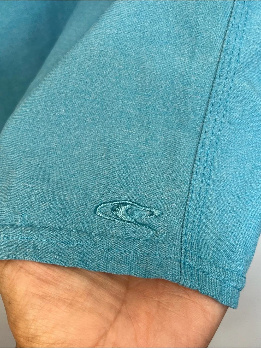 O'Neill Hybrid Shorts Mens 30 Teal Aqua Blue Boardshorts Amphibious Quick Dry
